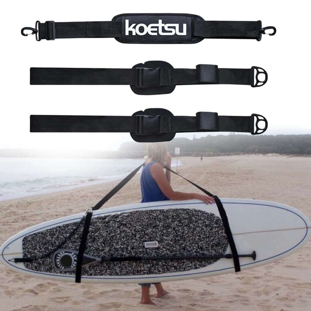 Tracolla regolabile per tavola da Surf tracolla per il trasporto Stand Up Paddleboard tavola da Surf pinne da Surf Paddle Wakeboard Surf Kayak Tool