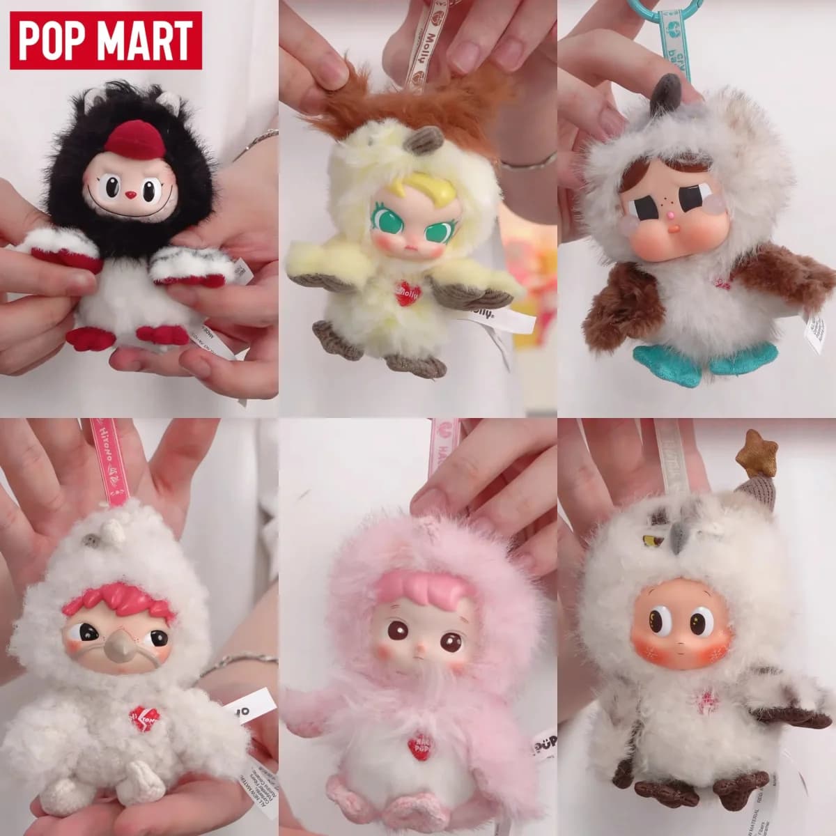 POP MART Blind Box Peluche Originali Trendy Serie Dear Birds Mystery Box Action Figure Modellini Carini Regali di Compleanno