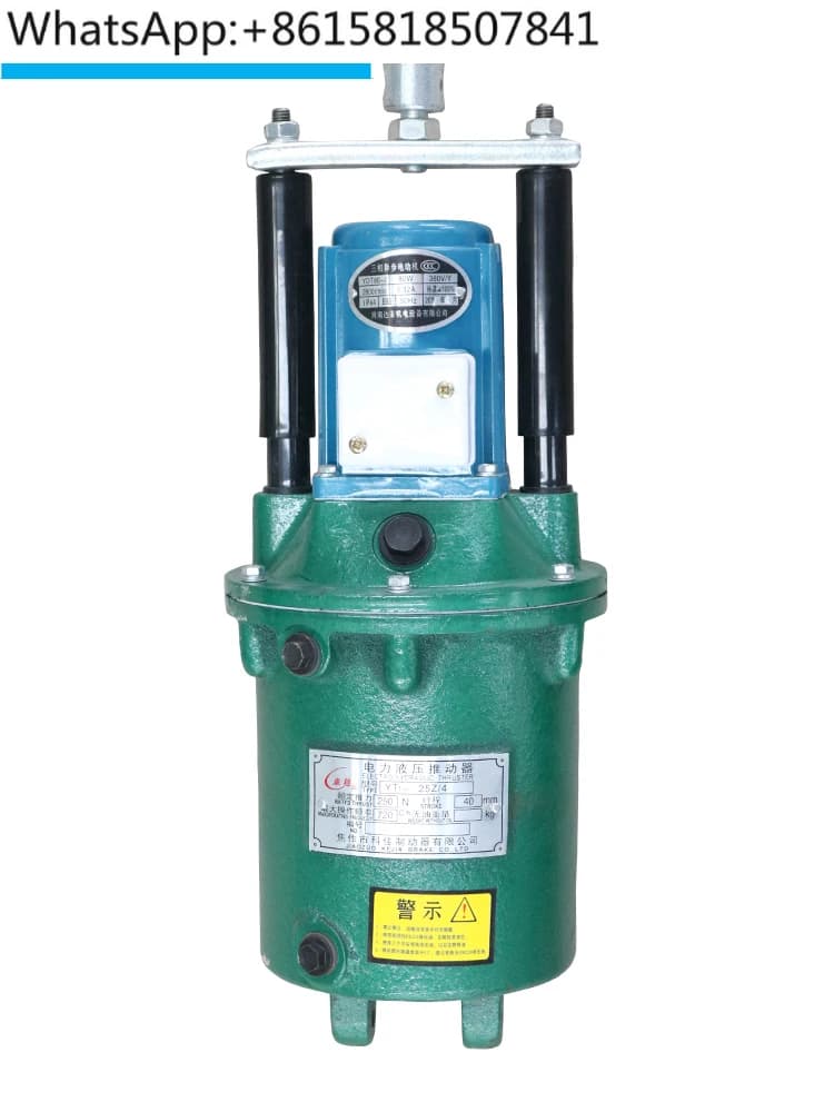 Gru a torre MYT1 spingitore freno a tamburo idraulico elettrico 45Z/590Z/8 cilindro olio serbatoio olio pompa olio bollitore reed