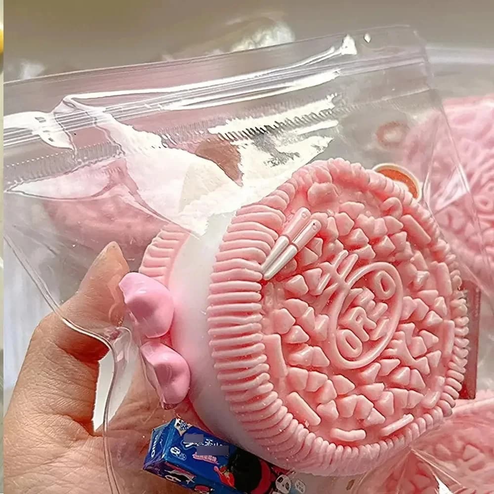 Biscotti in silicone fatti a mano Sollievo dallo stress Morbido giocattolo appiccicoso Mochi Taba Squishy Nuovo giocattolo Agitarsi Pizzico Agitarsi Giocattolo Mano Rilassarsi Regalo per bambini