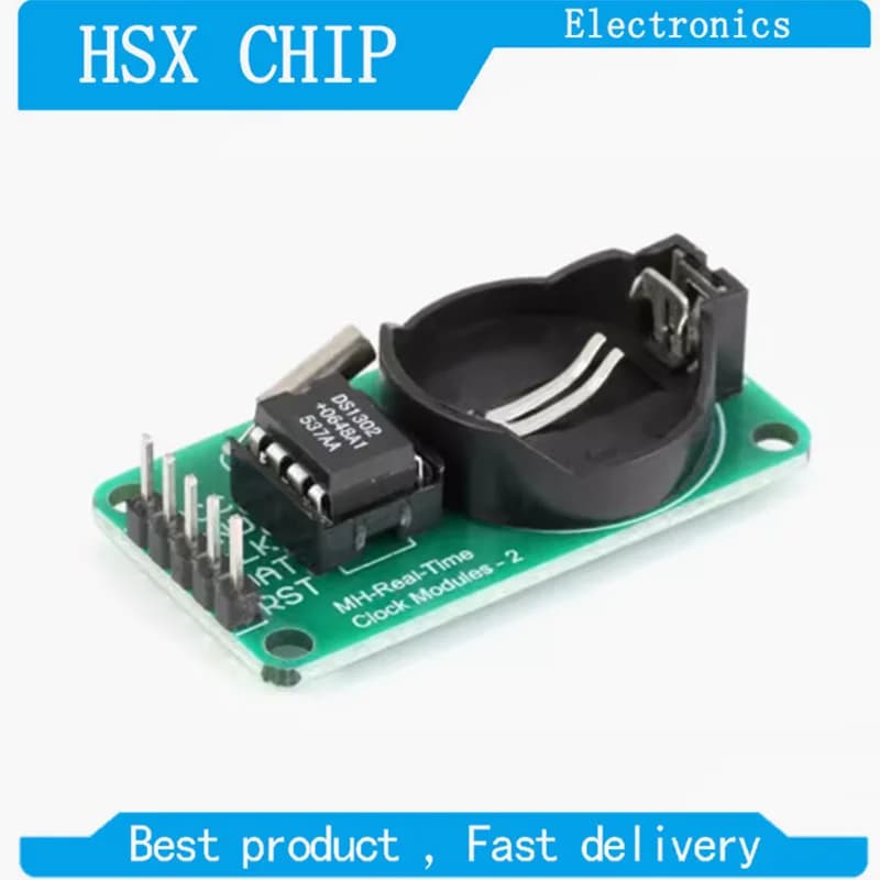 RTC DS1302 real-time clock module for AVR ARM PIC SMD for Arduino