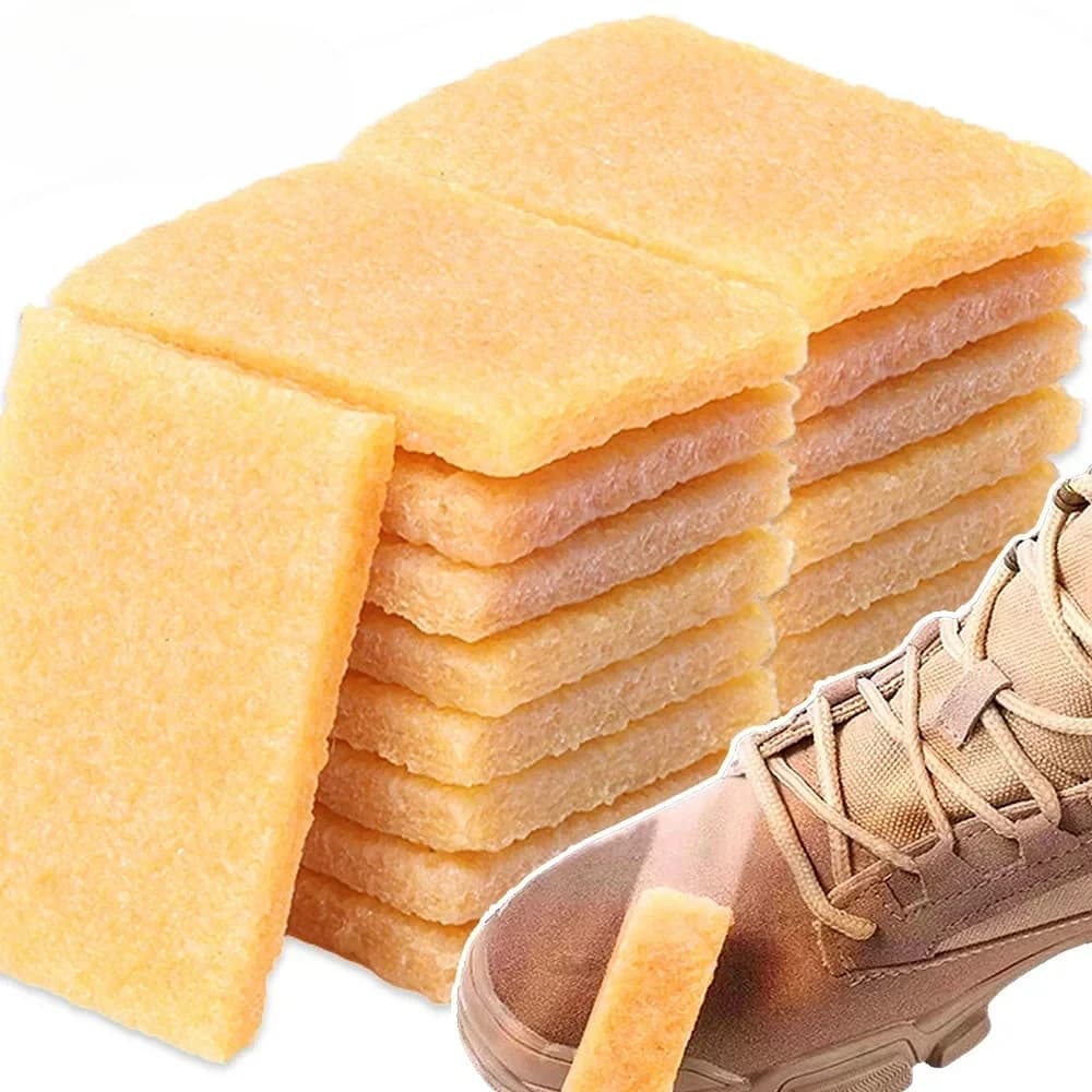 Decontaminazione naturale per la sfregamento delle scarpe Pellicola grezza ecologica Cashmere Piccole scarpe bianche Pelliccia trasformata per rimuovere lo sporco