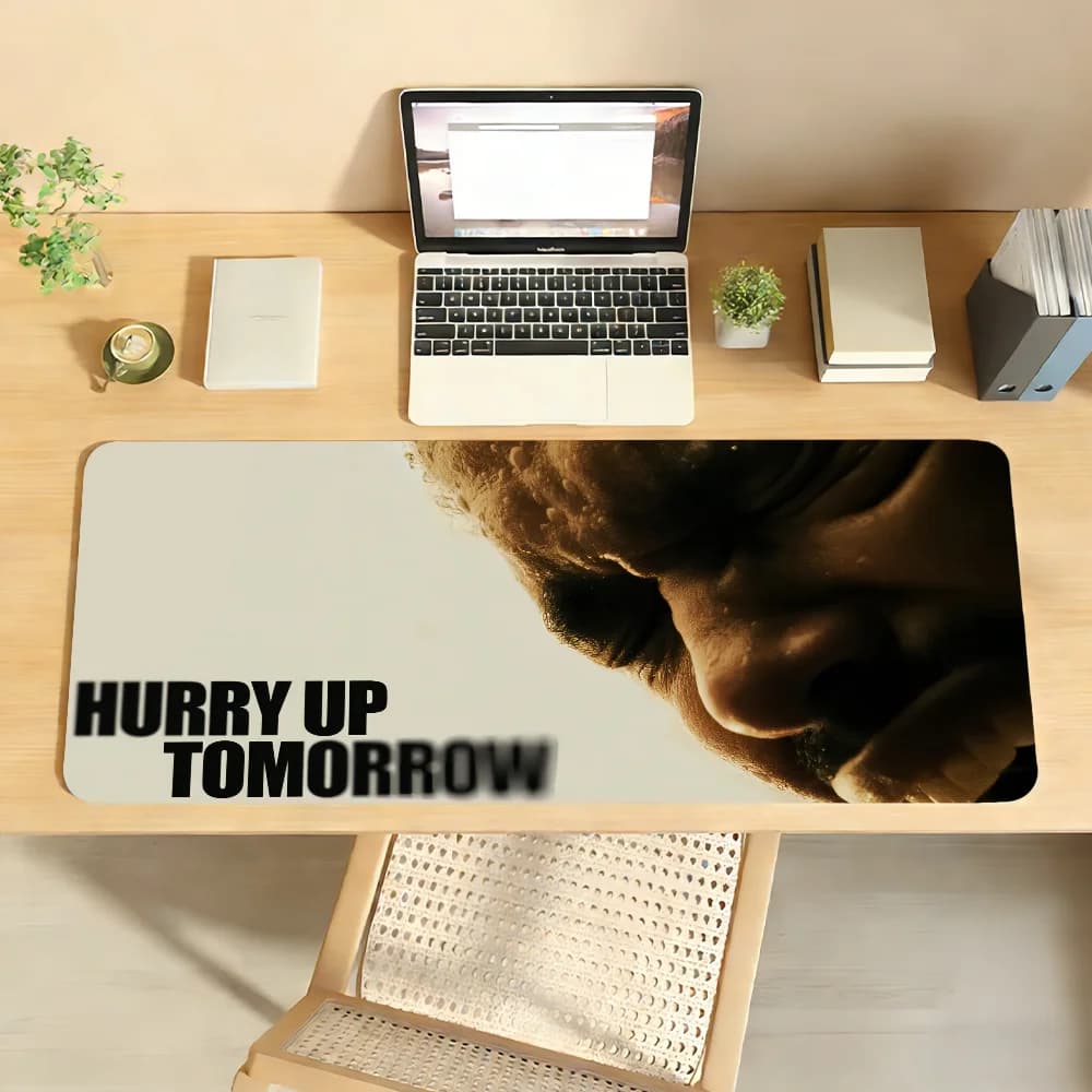 Singer The W-Weeknd-T Mouse Pad per computer portatile, tappetino per mouse in gomma antiscivolo, tappetino per mouse per giocatori, decorazione per scrivania