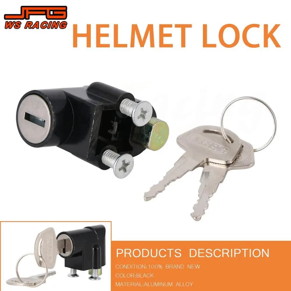 Motorcycle Accessories Helmet Lock Safety Lock Portable Anti-theft Key for Surron Sur Ron Light bee XS Electric Bike