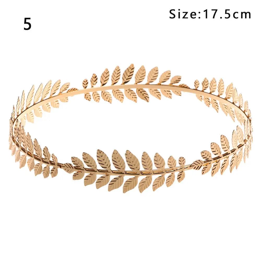 Retro Hair Combs Hair Jewelry Wedding Hair Crown Leaves Hair Bands Bride Headbands Hair Hoop