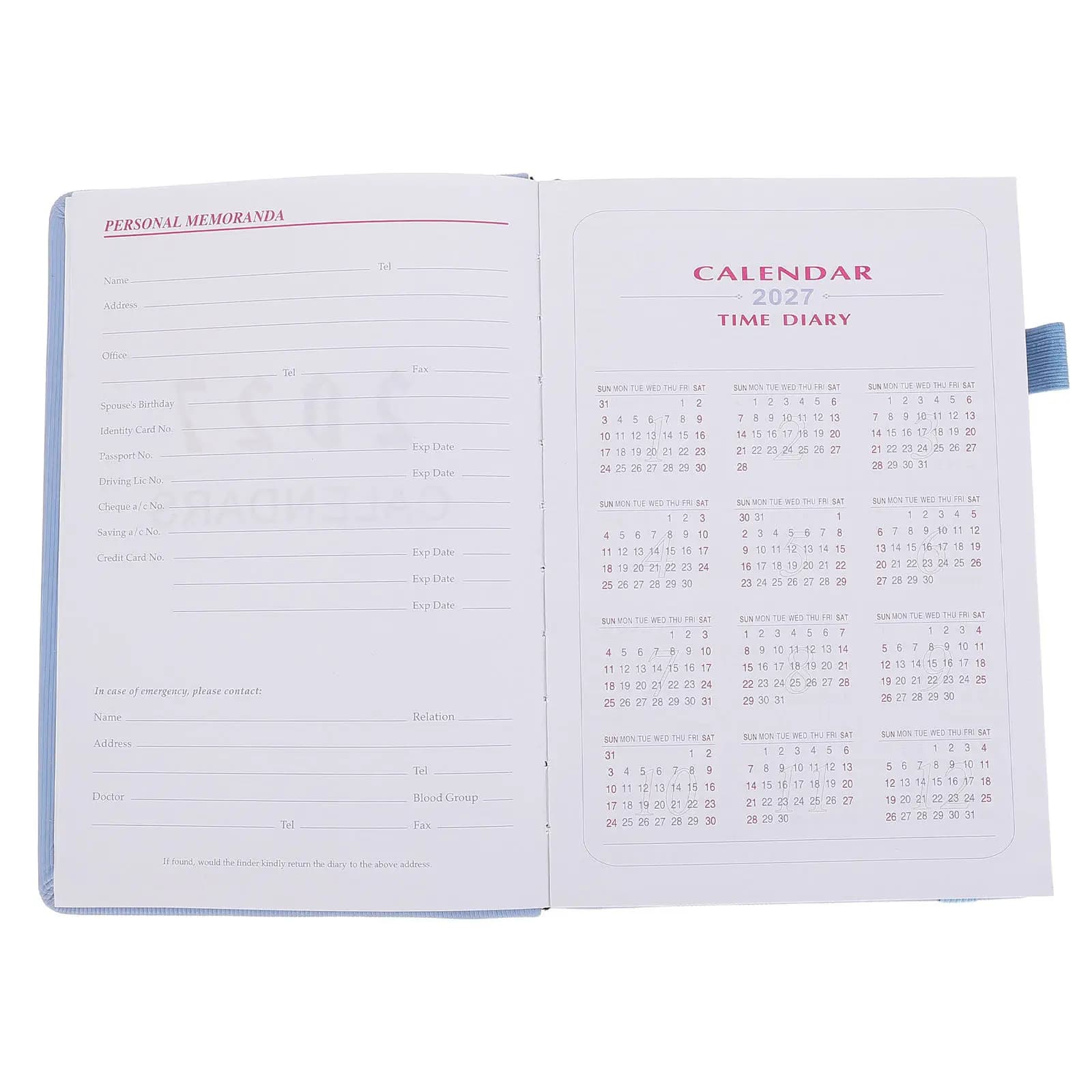 Monthly Planner 2027 Hardcover Notebook A5 for Study Work Meeting Scheduling Daily Academic Task Organizer Agenda Planner