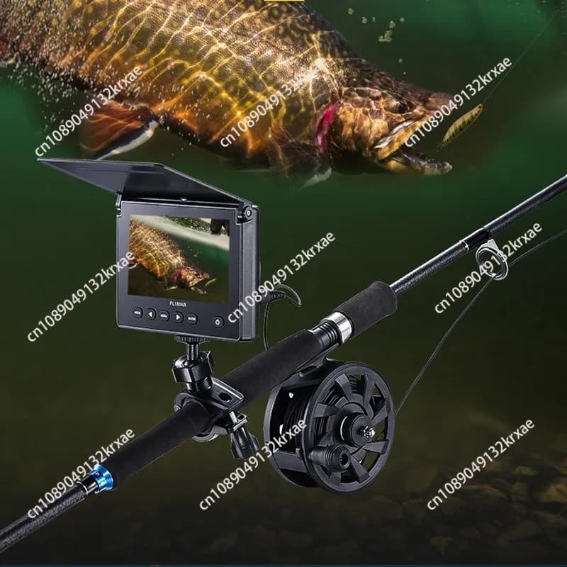 Telecamera subacquea per la pesca con ecoscandaglio, set completo di alta definizione per la pesca, ancoraggio e imbarcazioni