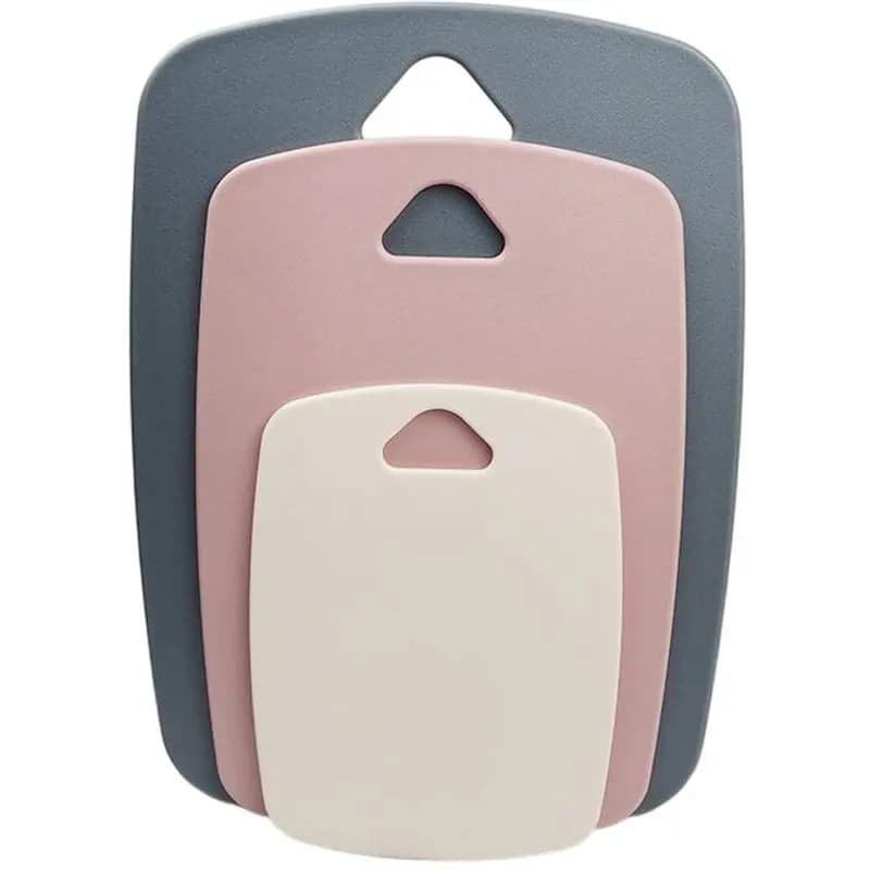 AB66-1Set/3Pcs Plastic Cutting Boards Kitchen Cutting Board Plastic Cutting Board Meat And Vegetable Thick Cutting Board