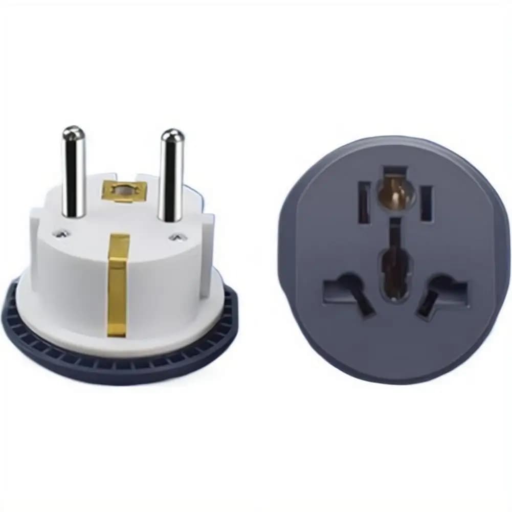 German Standard Conversion Plug To EU Euro Korea Universal Travel Adapter Home Plug Adapter