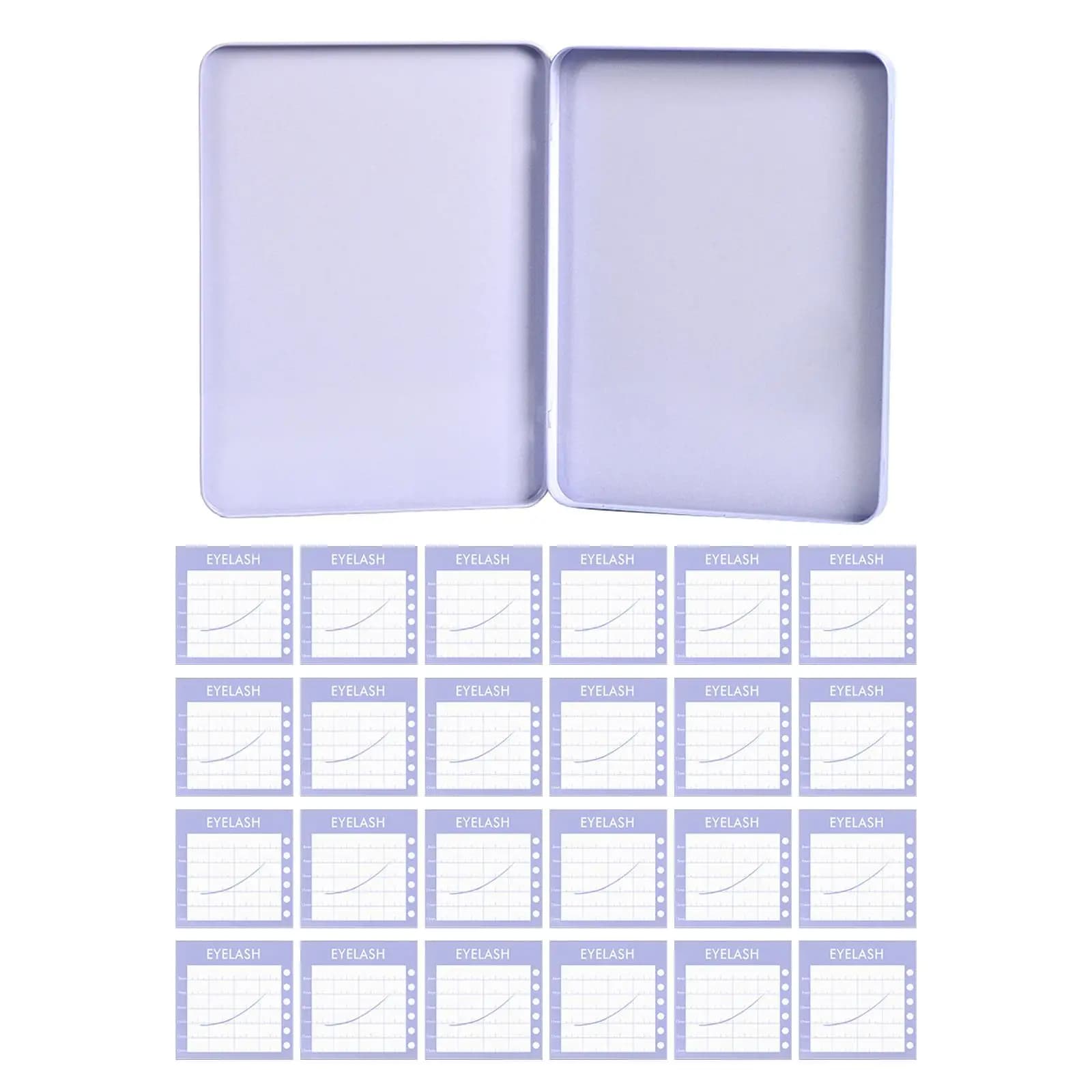 Eyelash Case Faux Eyelash Case Eyelash Box Eyelash Organizer Support for Makeup Eyelash Organizer