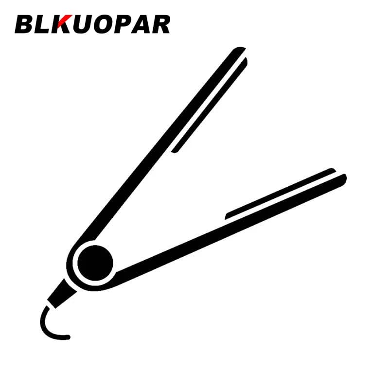 BLKUOPAR For Hair Plate Glyph Icon Stickers For Auto Creative Decalcomanie Raincoats Scratch Surfing Table Accessories For Cars