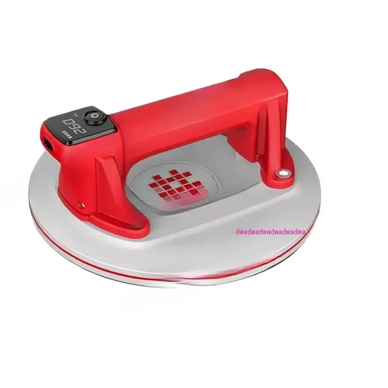 Strumenti per pannelli per piastrelle in vetro resistenti con display digitale a ventosa elettrica bianca da 220 kg