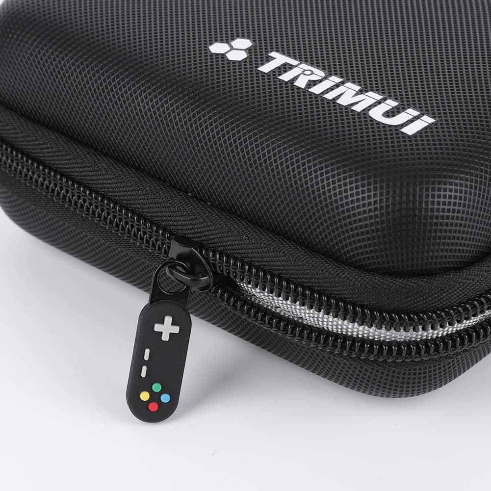 Custodia rigida in EVA per console di gioco portatile Trimui Brick, borsa protettiva antiurto da viaggio con tasca a rete