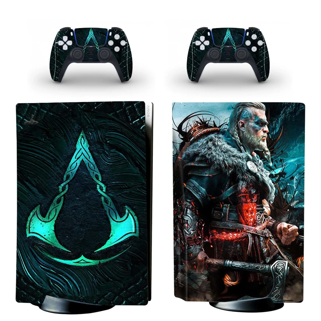 Nuovo gioco PS5 Standard Disc Skin Sticker Decal Cover per console e controller PS5 Disc Skins Vinyl