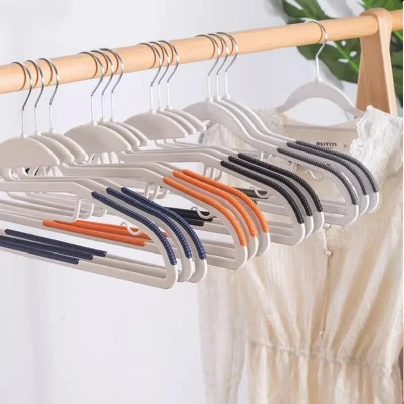 Dry and wet resistant hangers with anti-slip bearings Save space Light Organizer Thickness Organizer Laundry Room Hangers