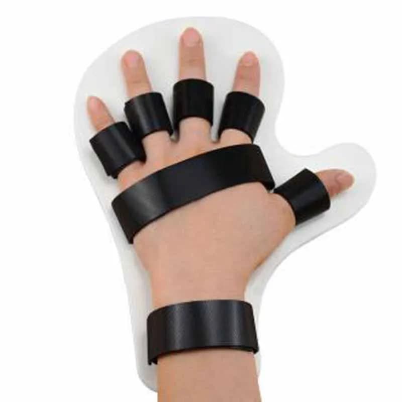 Protezione per stecca per dito regolabile Plantari medici per il polso Riabilitazione Trainer Tendoni Esercizio per ictus Emiplegia