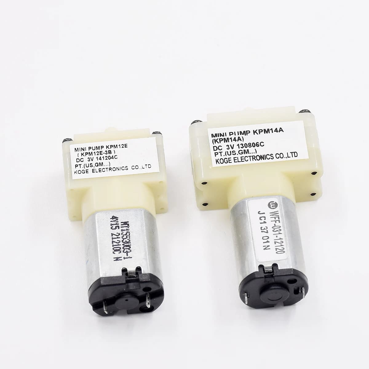 Pompa ad aria elettrica micro mini KOGE KPM12E KPM14A DC 3V 3.7V per sfigmomanometro da polso e misuratori di pressione sanguigna