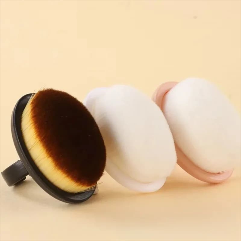 Set di pennelli per anelli da 3 pezzi - Spazzole professionali per anelli per nail art multi-dimensione per spazzola per pulizia manicure e pedicure