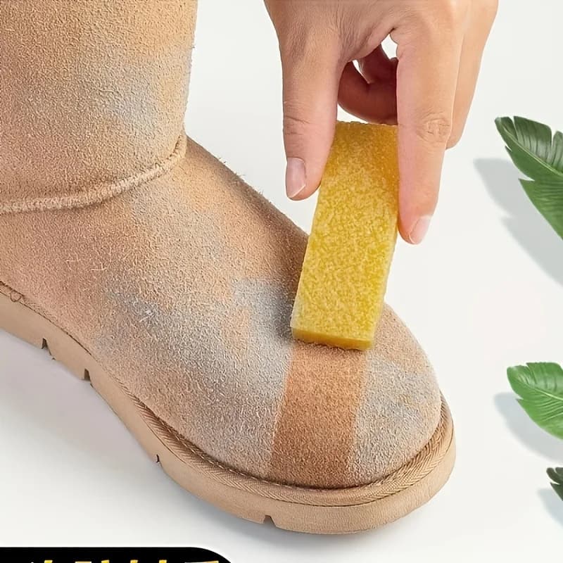 Set da 6 gomme per scarpe in gomma, gomme per la pulizia delle scarpe, piccole gomme bianche per scarpe, gomme in gomma per rimuovere le macchie, gomme per la pulizia di pelle scamosciata e nabuk, gomme per scarpe essenziali per la casa
