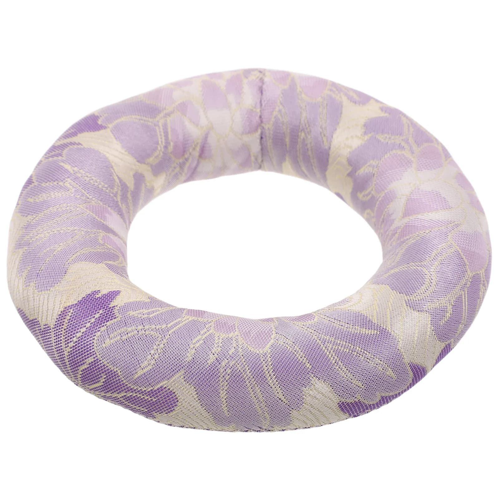 Nepal Singing Bowl Cushion Round Pillow Meditation Accessory Mat for Yoga Sound Healing Crystal Singing Bowls Meditation Cushion
