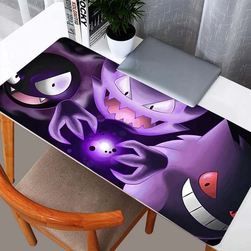 Tappetino per Mouse Grande XXL Durevole per Ufficio e Computer, Tappeto da Scrivania per Tastiera e Laptop, Accessori da Gaming, Mousepad Gengar
