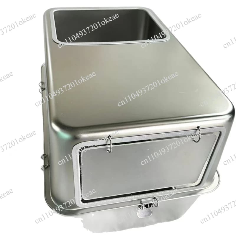Stainless steel cat litter basin large splash-proof cat toilet deepened and thickened cat litter basin