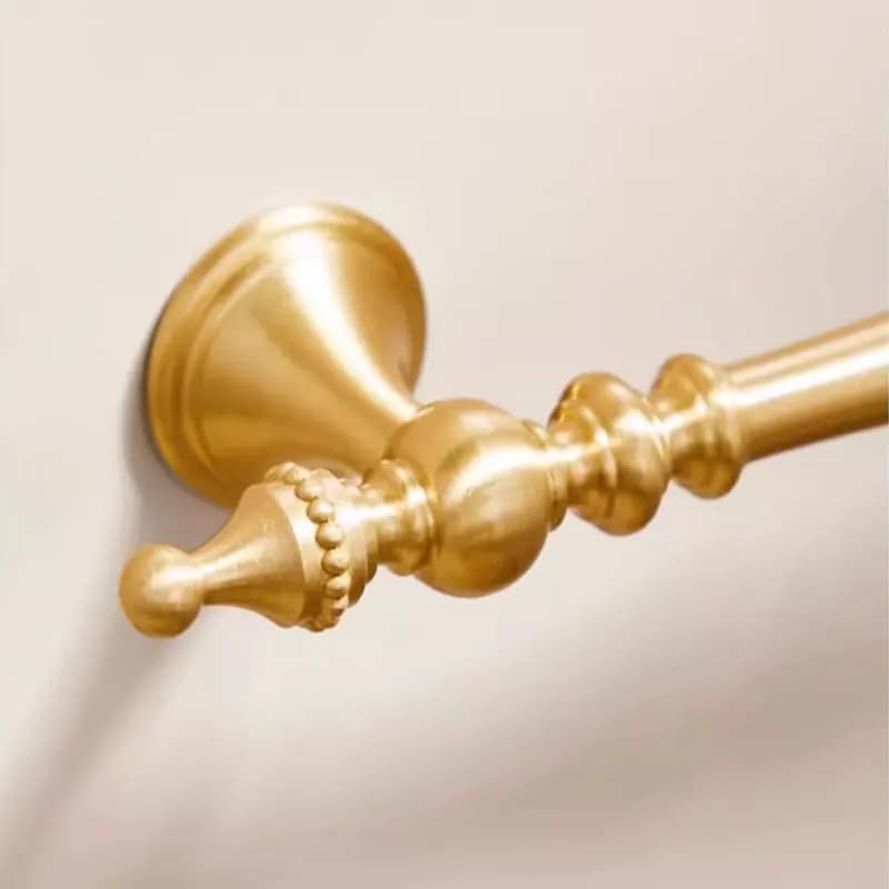 Maniglie per mobili da cucina nordiche in ottone massiccio Maniglie per guardaroba moderne per camera da letto Manopole per cassetti rotonde dorate Maniglia per mobili di lusso leggera