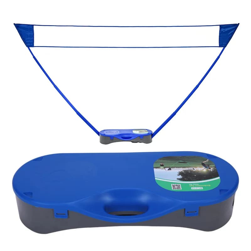 Rete da badminton portatile Installazione semplice Rete da pallavolo standard professionale per allenamento di tennis Pickleball Sport all'aria aperta al coperto