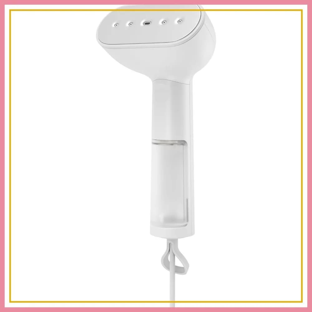 Vaporizzatore Portatile per Vestiti 1200W, 20g/min di Vapore, Riscaldamento in 20s, Bianco