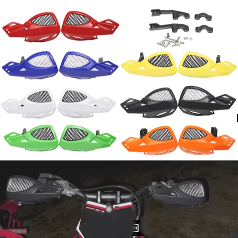 For EXC TC TE KXF CRF YZF WR YZ RM BMW Pit Dirt Bike ATV Universal Motorcycle 7/8" Handbar Hand Guard Handguard Shield Windproof