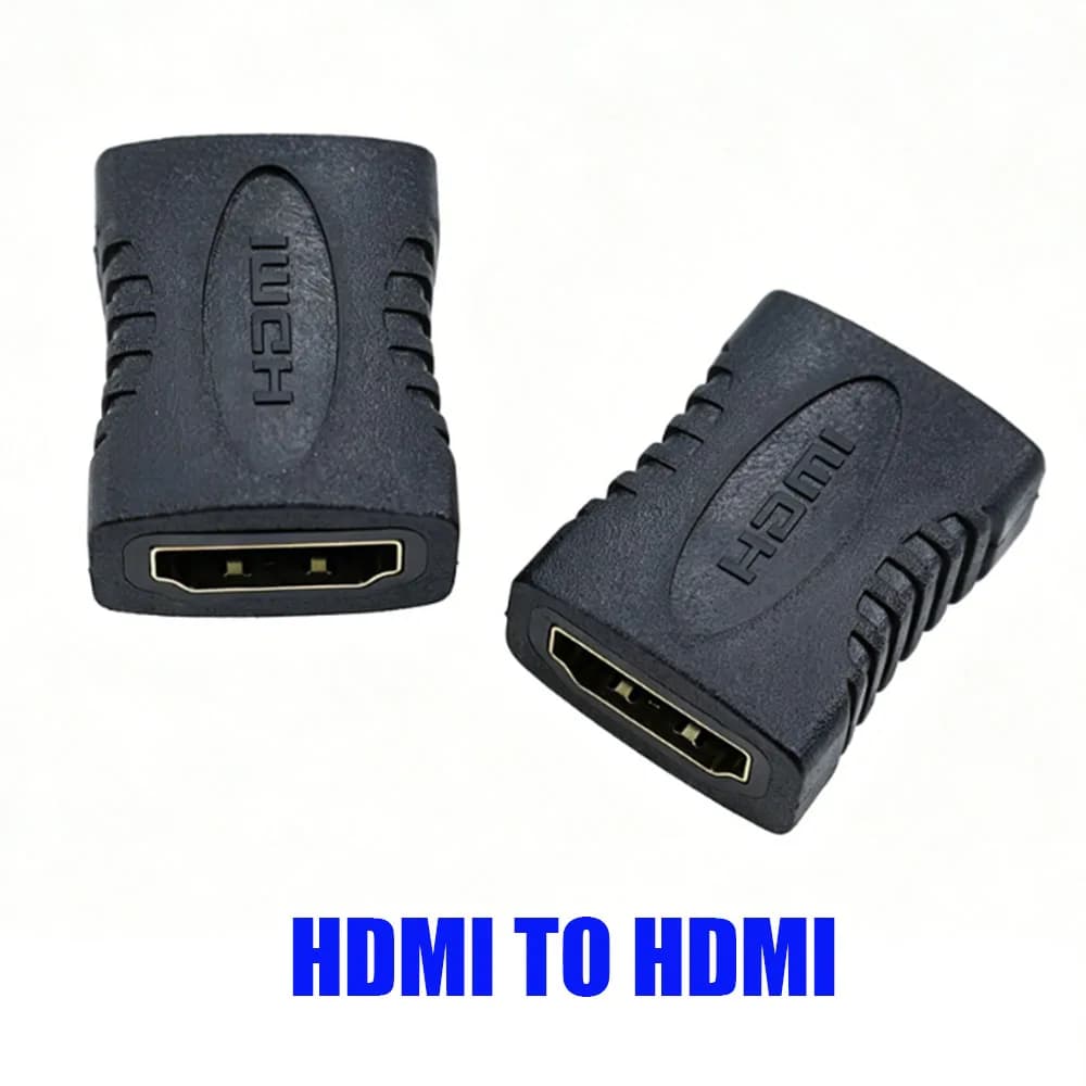 2 Pezzi Connettore HDMI a HDMI, Adattatore Cavo di Prolunga, Convertitore Compatibile HDMI