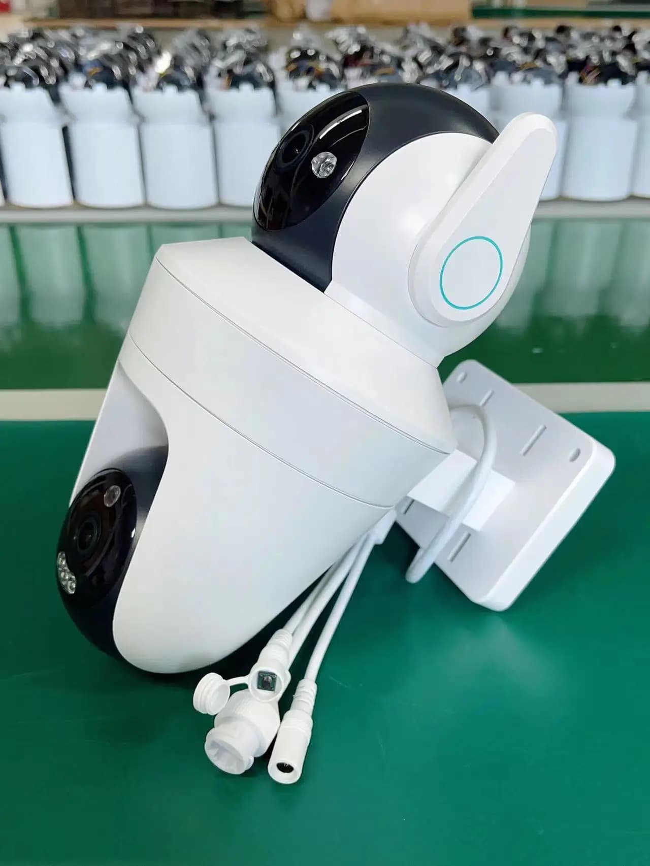 6MP iCam365 APP Wireless Dual Lens PTZ IP Dome Camera AI Rilevazione umanoide Full Color Home Security CCTV Baby Monitor