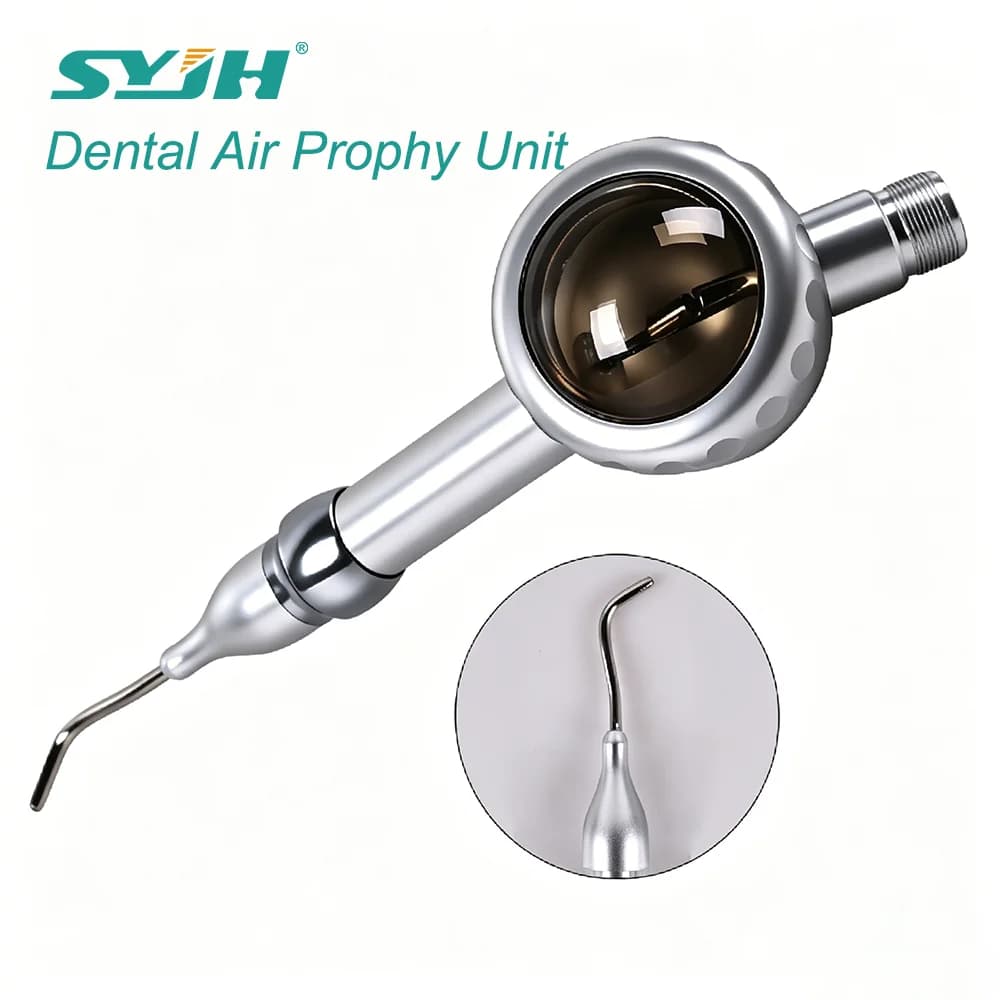 SYJH Compressed Air Sanding Machine, 2/4 Hole Spray Whitening Tool, 2/4 Hole Polisher, Dental Spray Polisher