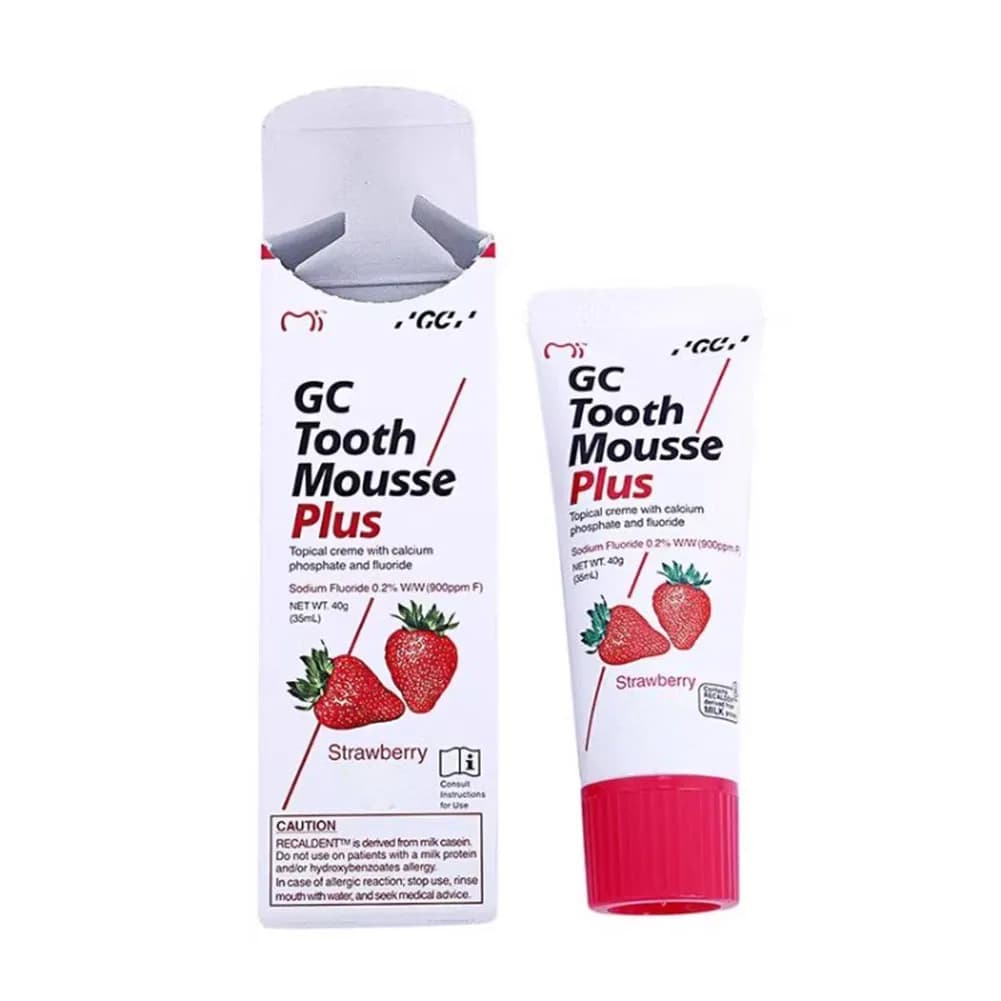 Original Japan GC Mousse Dente More Care Of Fluoruro Tooth Cream For Children For Adults Car Protection Anti-cavity Prevent