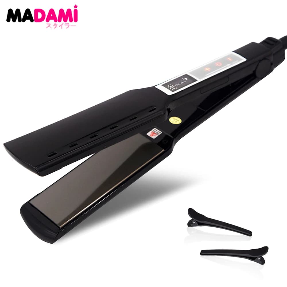 Professional Hair Plate Smart Touch Screen 230 °C Iron Straight Hair Plate 110-240 V