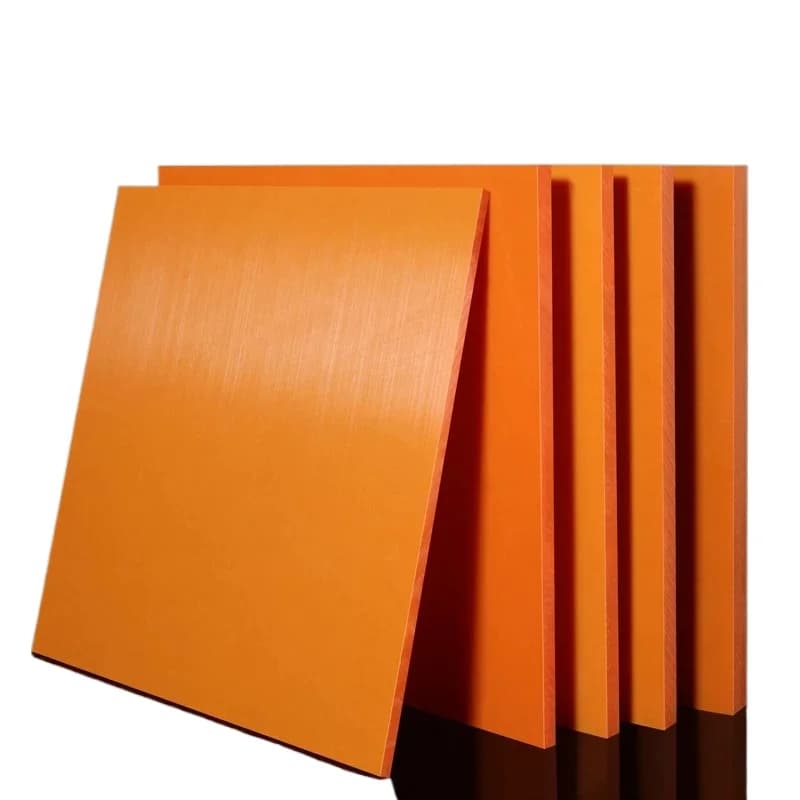 Orange Red Bakelite Board | High Temp Resistant Insulation Board, Custom Processing & Engraving, Full Sheet & Cut To Size