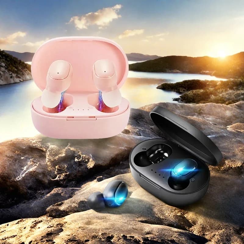 NEW A6S TWS Bluetooth wireless earphones Sports earphones Bluetooth headset with microphone for Xiaomi Samsung Huawei smartphone