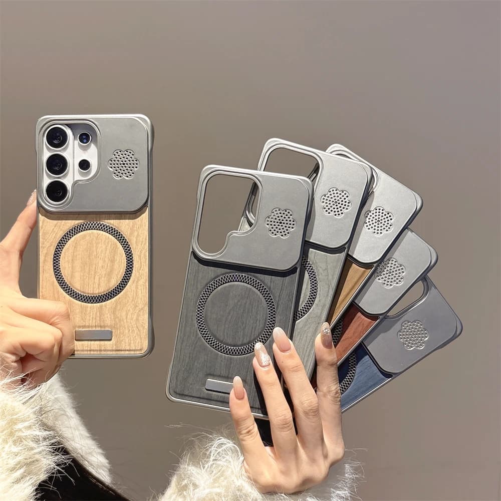 Frameless Magnetic Case for Samsung Galaxy S26 Ultra S25 Plus S24 FE S23 S22 A55 A56 Compatible with MagSafe
