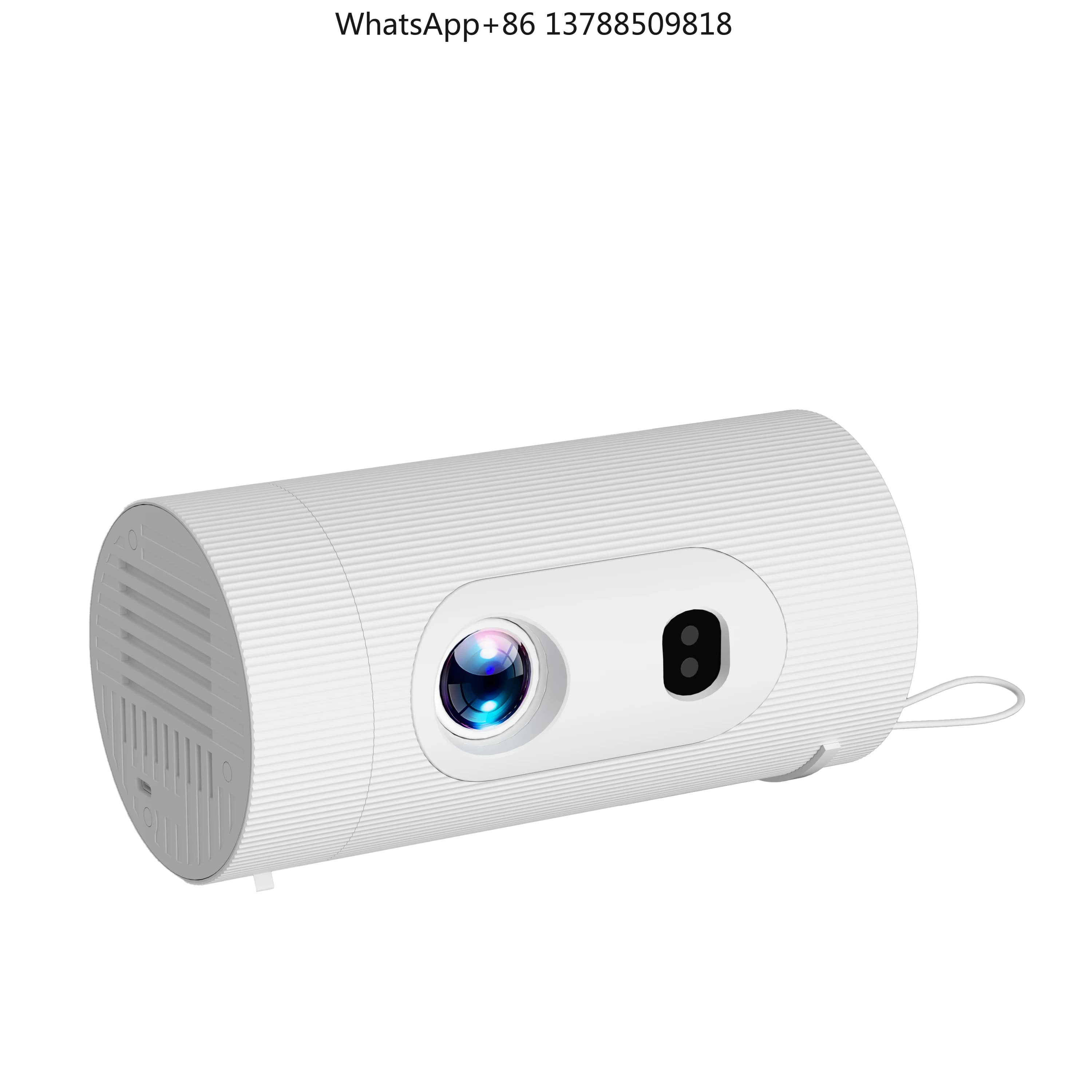 Nuovissimo Proiettore Portatile Android 13 4K Q8 Smart WiFi 6 con Schermo a Specchio, Stereo HIFI, 230 Lumen, Automatico