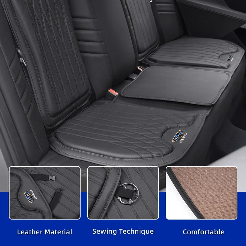 Seggiolino auto Fodera per cuscino Schienale Cuscino protettivo Accessori interni per Geely Atlas SUV Boyue Borui Coolray Emgrand NL3 EX7 X7