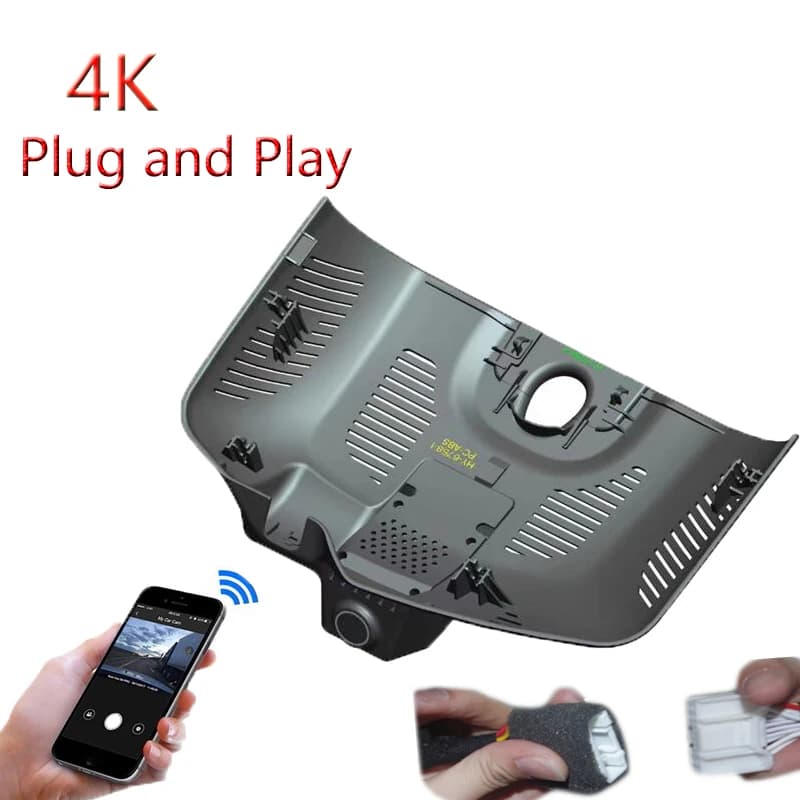 4K Plug And Play Per Mercedes Benz EQE EQE350 2023 2024 Versione Alta/A180L A200L Auto Wifi DVR Videoregistratore Dash Camera