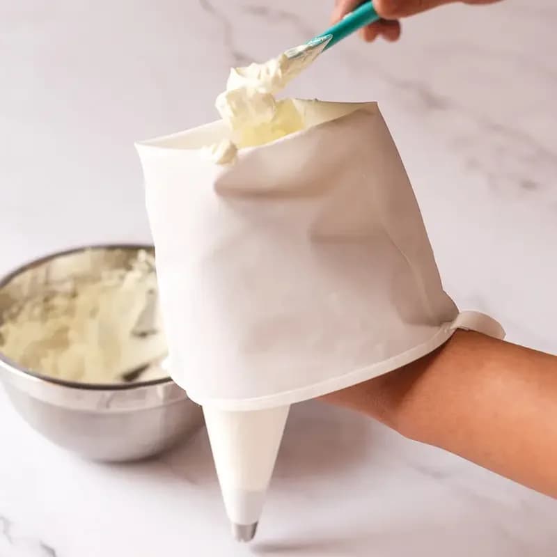 1pc riutilizzabile ispessito panno impermeabile resistente sacchetto per tubazioni da forno-in varie dimensioni per crema fai da te per decorare torte e strumenti di cottura