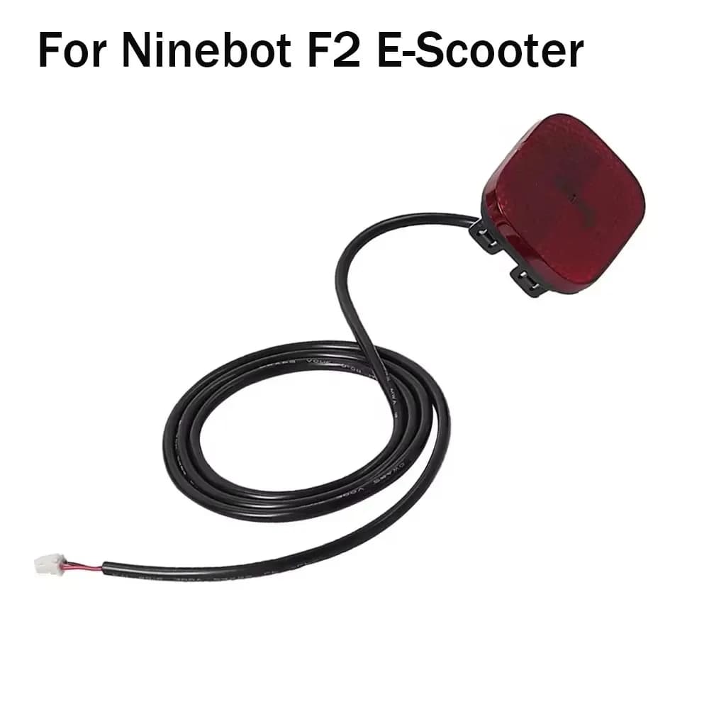Fender Avvertimento Fanale posteriore posteriore KickScooter Luce a LED per Ninebot F2 Scooter elettrico Sicurezza Stoplight Lampada freno Sostituisci la parte