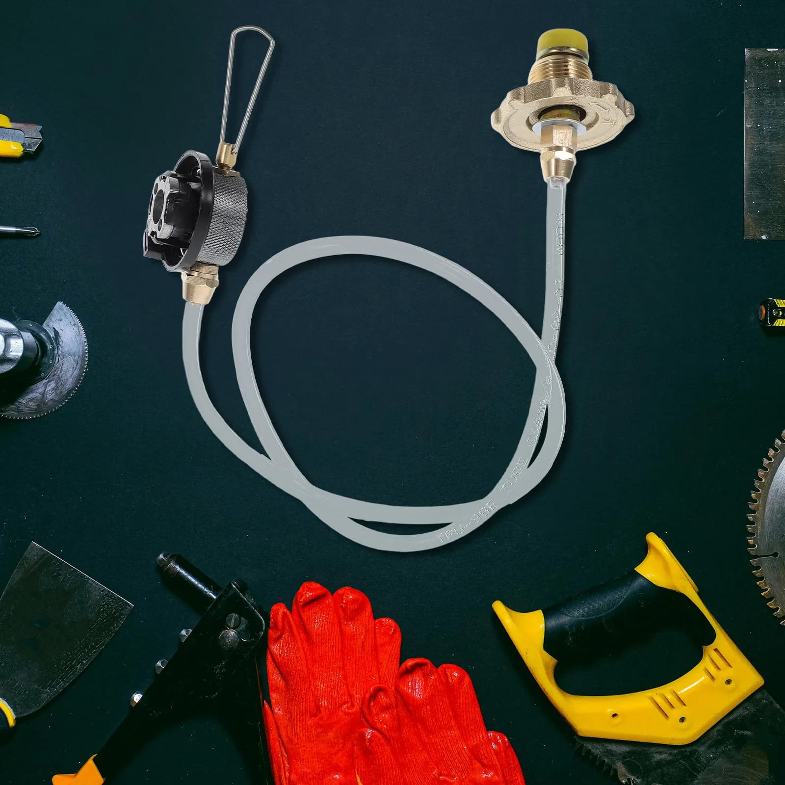 Convertitore per serbatoio del gas, prestazioni affidabili per avventure all'aperto, adattatore per bruciatore per fornello, kit di ricarica gas da campeggio, connettore propano