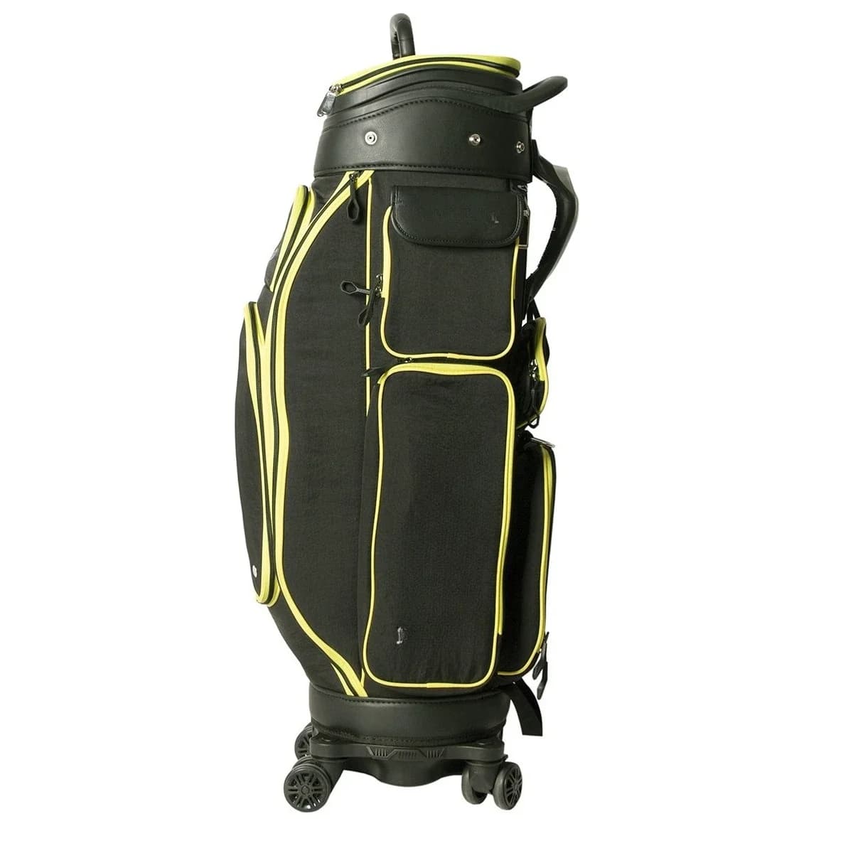Borsa per palline telescopica da golf Borsa per spedizione aerea universale a quattro ruote Borse da club per uomo e donna con borse per palline da freno