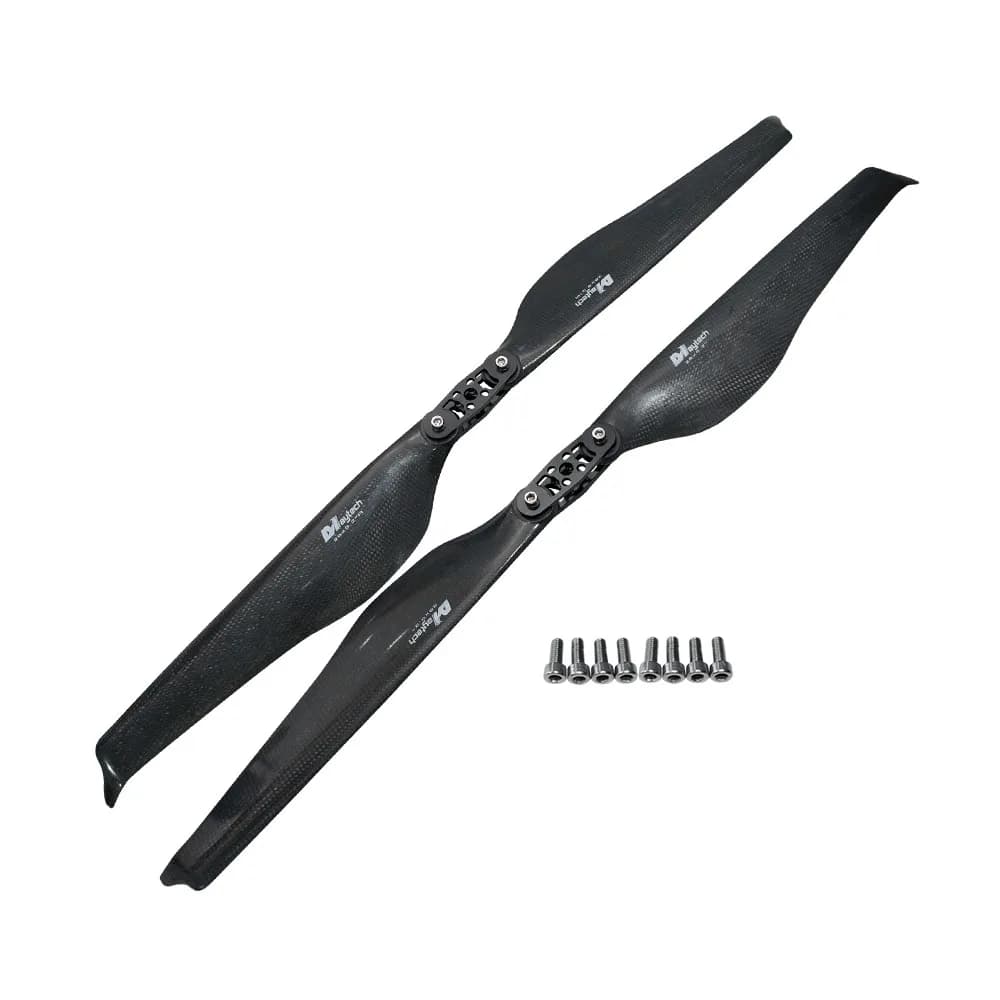 Warehouse! Maytech muslimah folding carbon fiber prop 2892 CW CCW noise reduction damping tips 28 inch for Drone sprayer