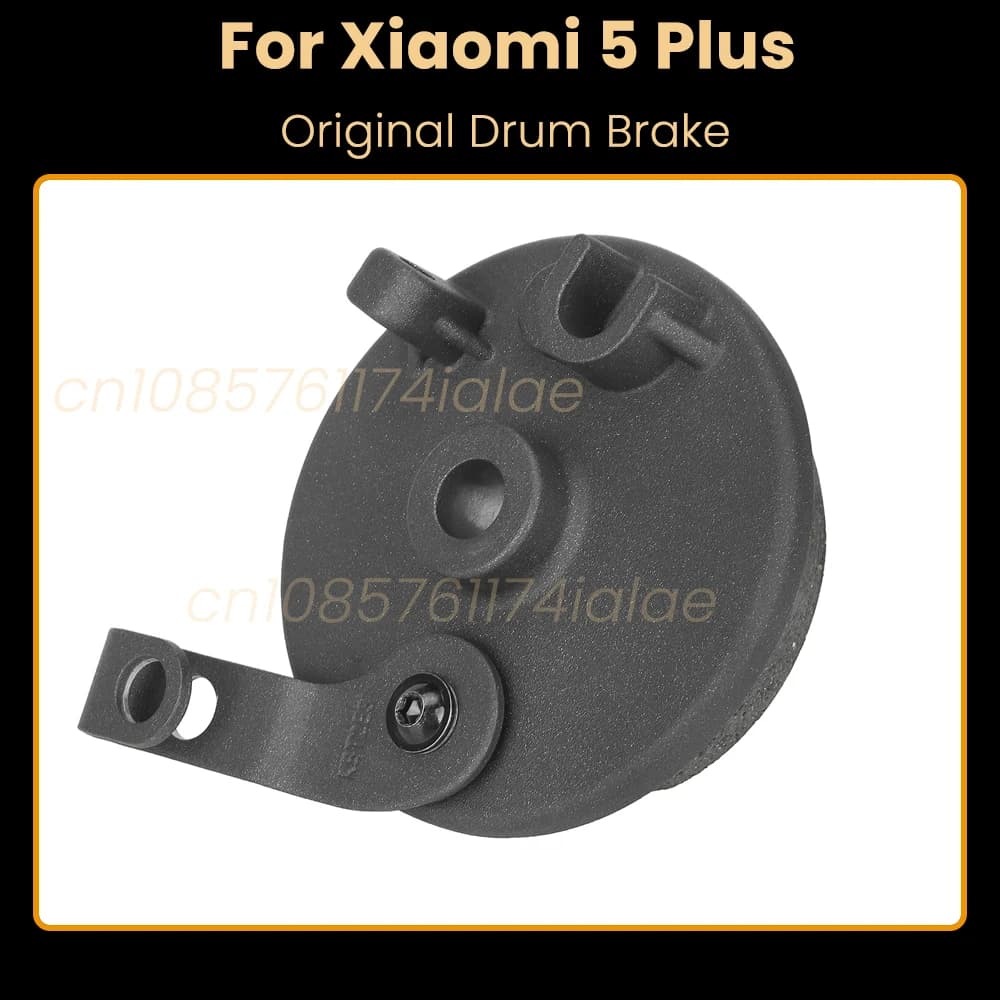 Freno a tamburo originale 5plus per Xiaomi 5 plus KickScooter Scooter elettrico Ruota anteriore posteriore Freni meccanici Parti del pastiglia