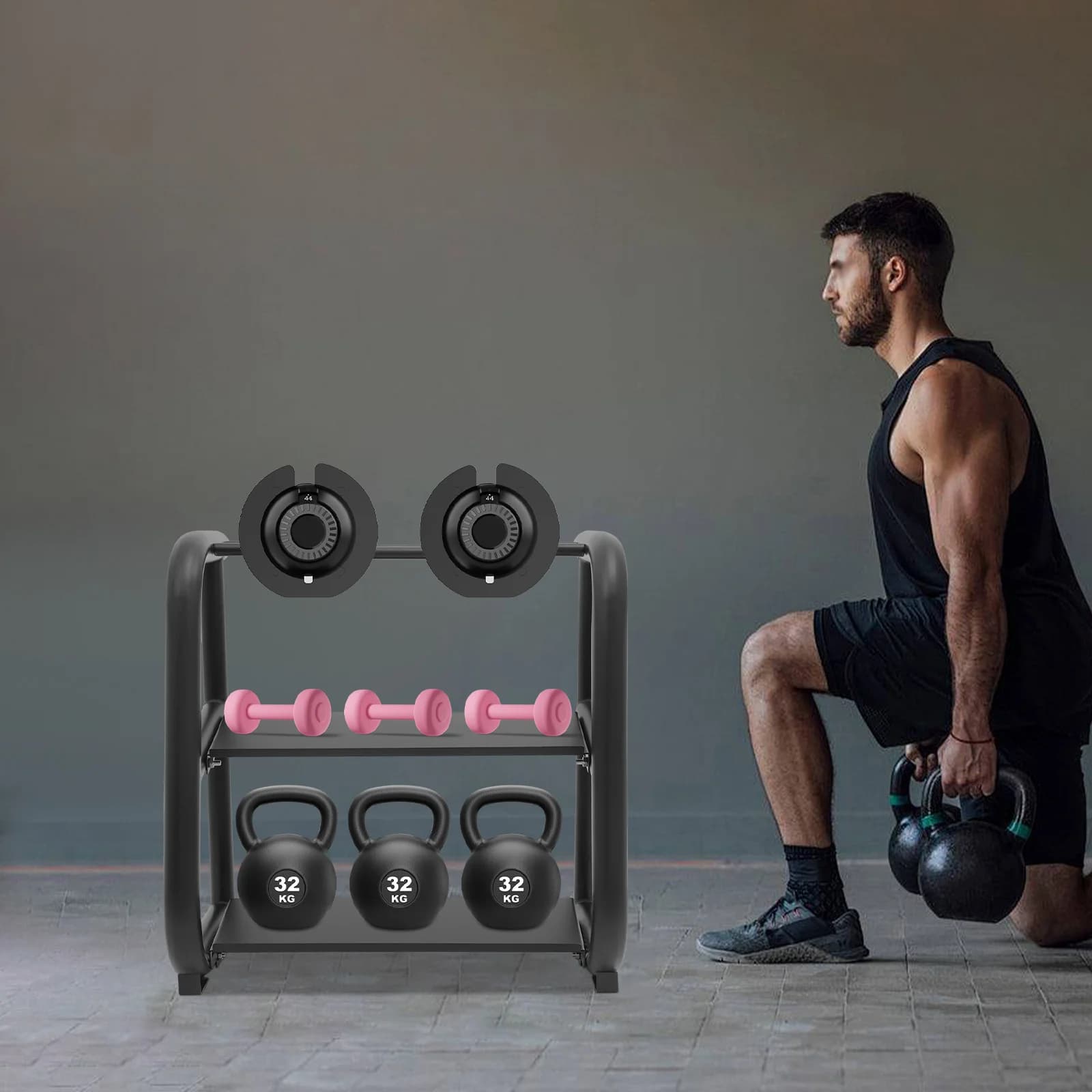 Kettlebell holders Handlebar support Multifunctional weight holder Handlebar holder