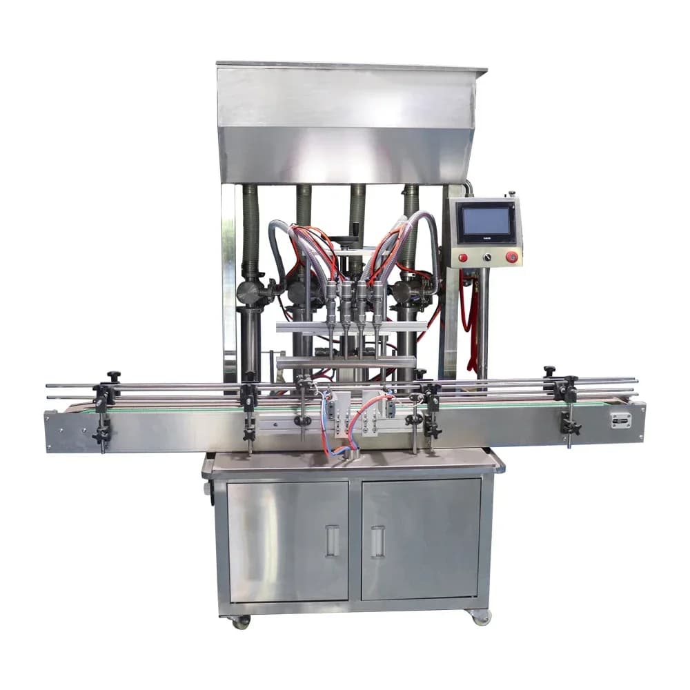 Automatic Spiral Enamel Mascara Filling Machine for peanut cheese jam bottles for small bottles