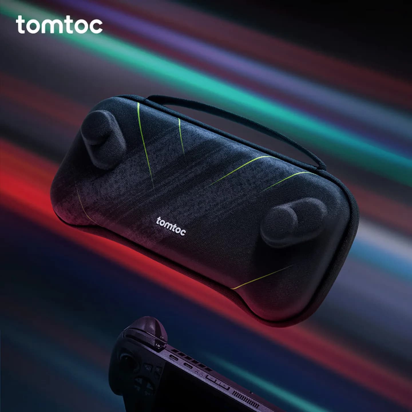 Custodia da trasporto per ROG Xbox Ally X, Borsa da viaggio portatile in feltro inodore per console e accessori ROG Xbox Ally, G02 Cyber Black